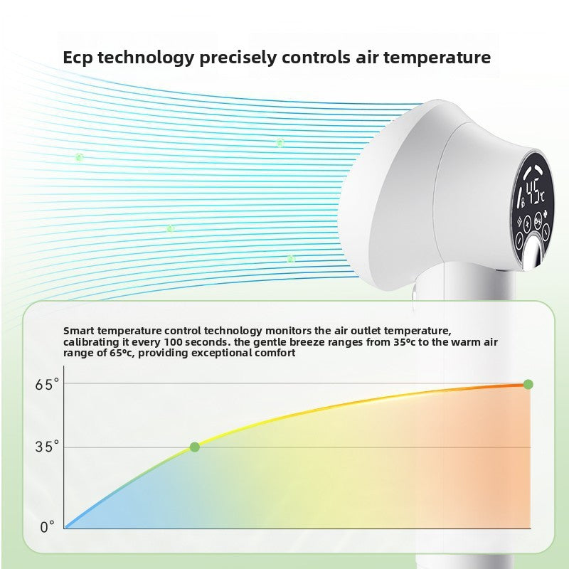 All-in-One Pet Hair Dryer and Comb with Adjustable Temperature and Quiet DC Motor