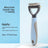 Reusable Dog Hair Remover Comb, Dual-Sided Detangling Tool