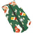 Thick padded windproof dog vest for winter in Forest Green, in a home setting