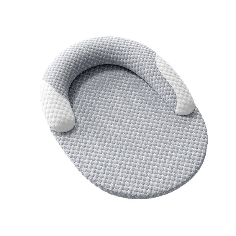 Pet cooling gel mat and sleeping pad on a floor, view 5