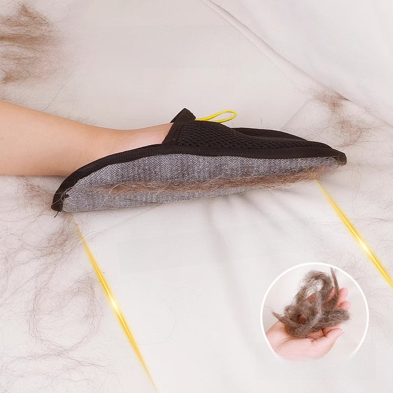 Electrostatic Pet Hair Cleaner, Dual-Sided Fur Remover