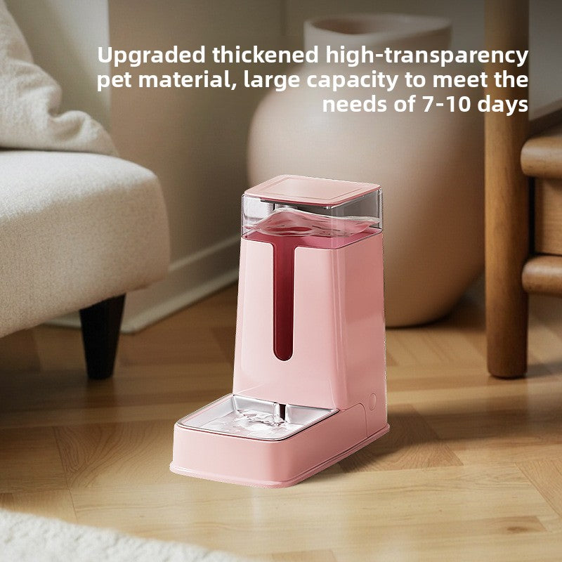 3.5L Automatic Pet Feeder or Water Fountain with Stainless Steel Bowl