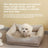 Warm pet bed with removable washable cover, photo 3 of 17