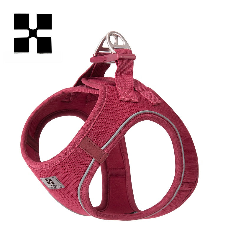 Tiny dog vest harness and lead set, available from Pet Royale UK