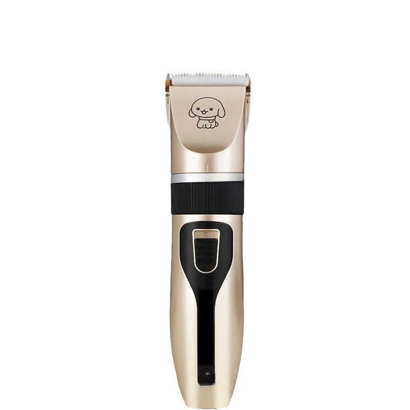 Cordless pet hair clipper with comb guides, detail photo 4