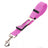 Nylon dog car seat belt lead with swivel clip in 13 colour options