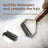 Wooden Handle Detangling Comb with Stainless Steel Pins for Pets