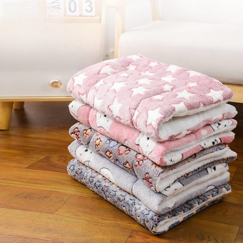 Thick padded pet mat cushion with print, detail photo 4