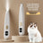 Digital Display Pet Paw Clipper, Two-Speed Quiet Foot Hair Trimmer