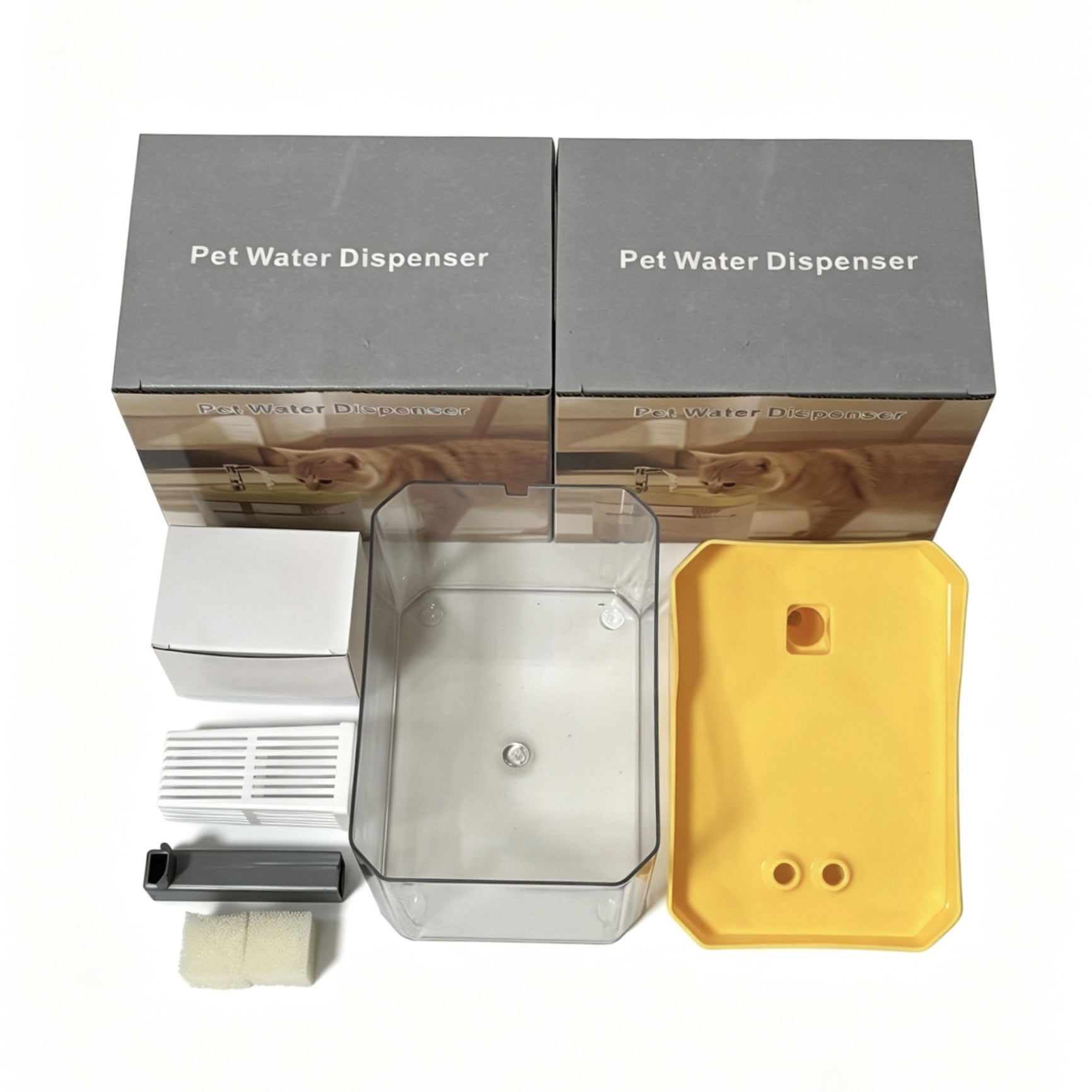 Pet water fountain