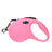Retractable dog lead with bone-shaped handle, 2 lengths available