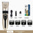 Cordless Pet Hair Trimmer, 6500 RPM with Comb and Scissor Options