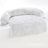 Dark grey long plush curved dog bed with raised sides, photo 13