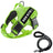 Vest dog harness with braided rope lead set in red, product image 37