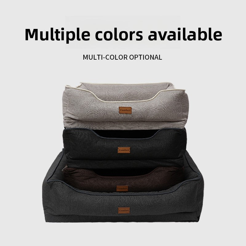 Warm pet bed with removable washable cover, photo 2 of 17