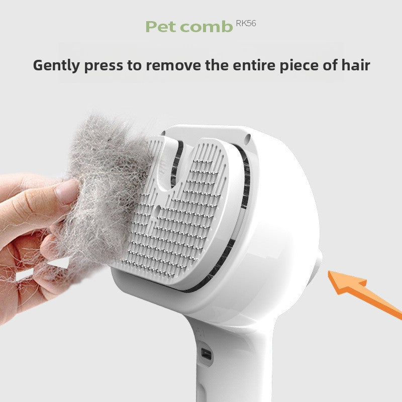 Fine Mist Pet Spray Comb to Reduce Static and Tangles in Fur