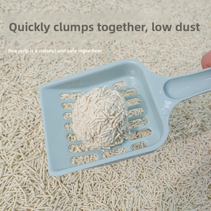 Flushable Tofu Cat Litter, Low Dust and Deodorising