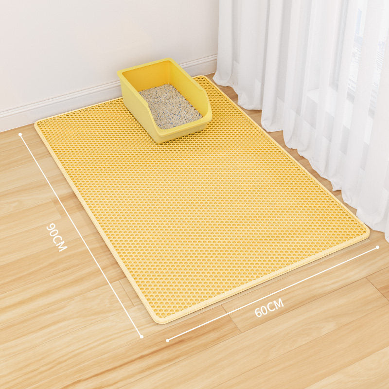 Anti-Slip Double Layer Cat Litter Control Mat