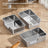 Stainless Steel Cat Litter Box, Front or Side Opening Anti-Splash
