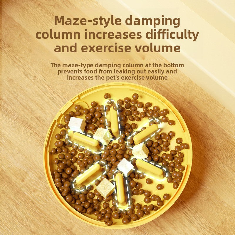 Interactive slow feeding puzzle bowl for cats and dogs from Pet Royale, photo 3 of 7