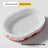 Round corrugated cat scratcher bed lounger with printed design, view 4 of 16