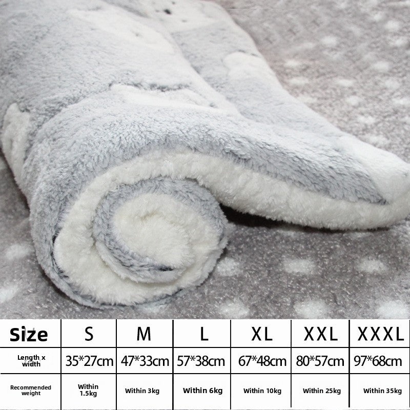 Thick soft pet blanket mat for dogs and cats, printed design, view 35 of 95