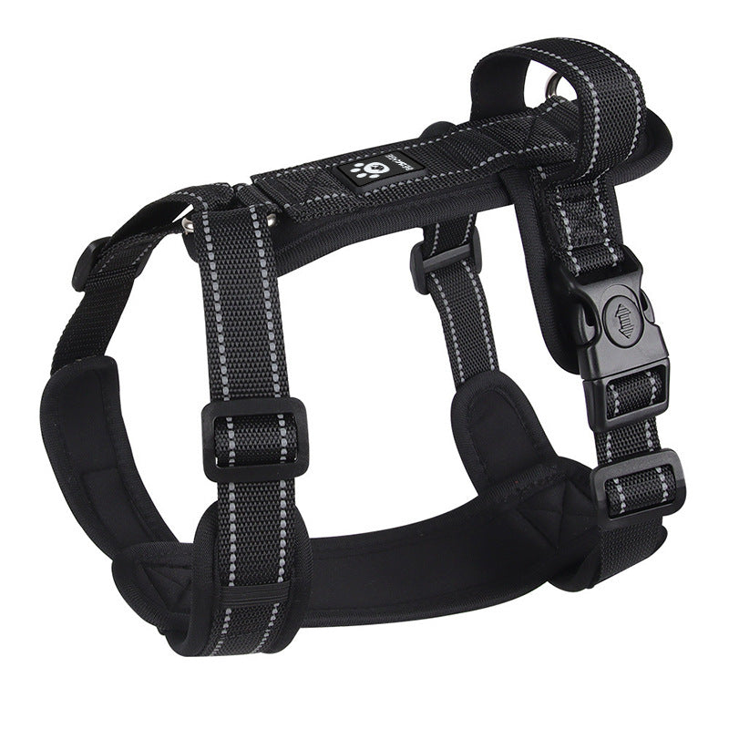 I-shaped escape-resistant dog harness, 4 sizes available from Pet Royale UK