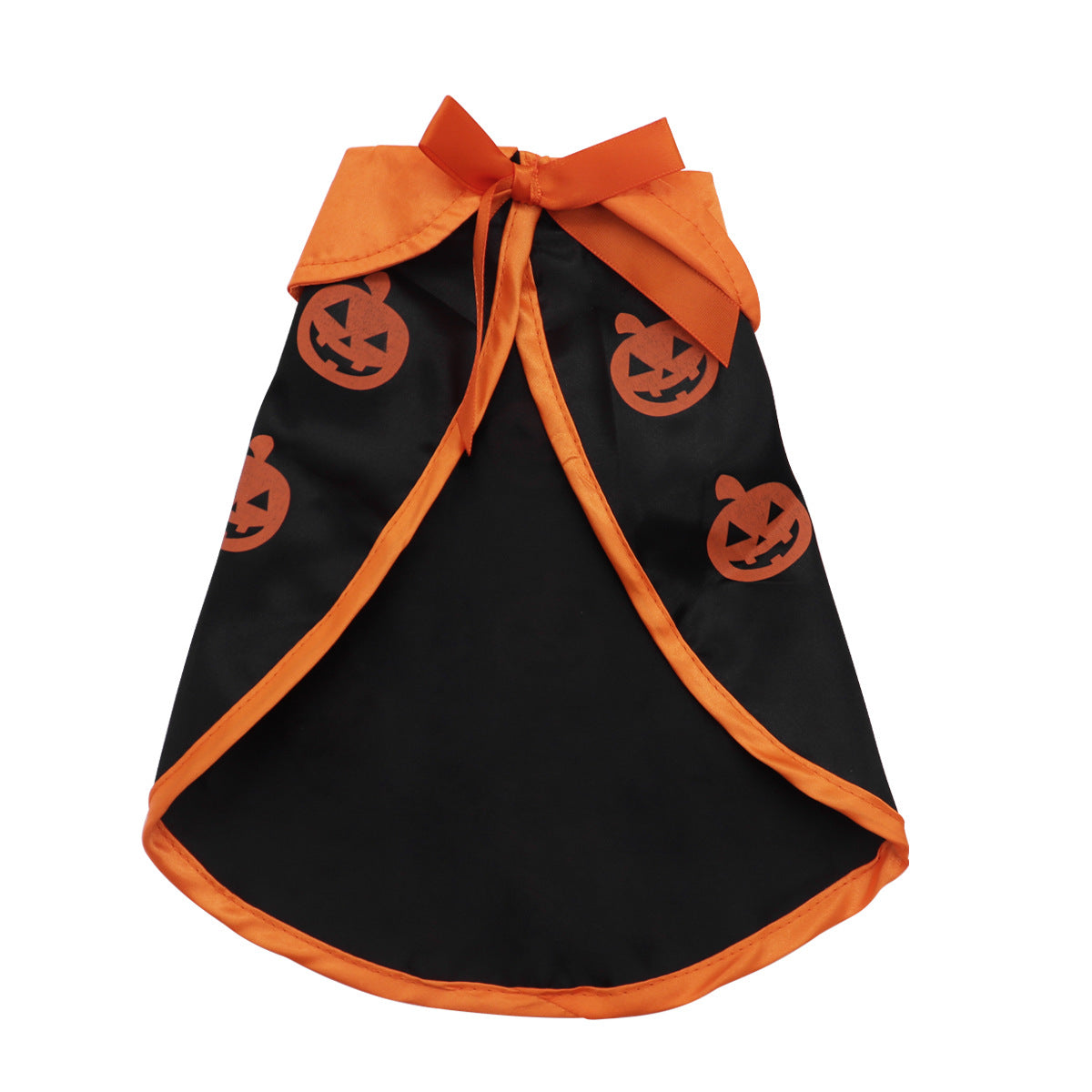 Halloween pumpkin cape and hat set for dogs, in Pumpkin Cape and Hat, image 5