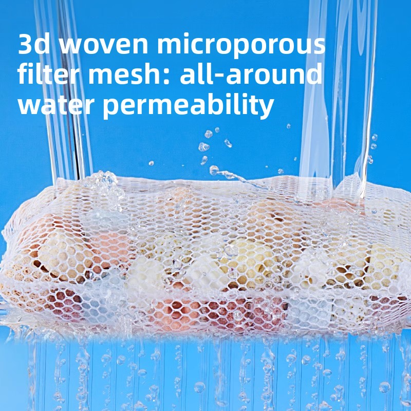 Aquarium filter media mesh bags with zip, photo 3 of 9