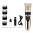 Rechargeable Low Noise Clipper Kit with Guide Combs for Dogs and Cats