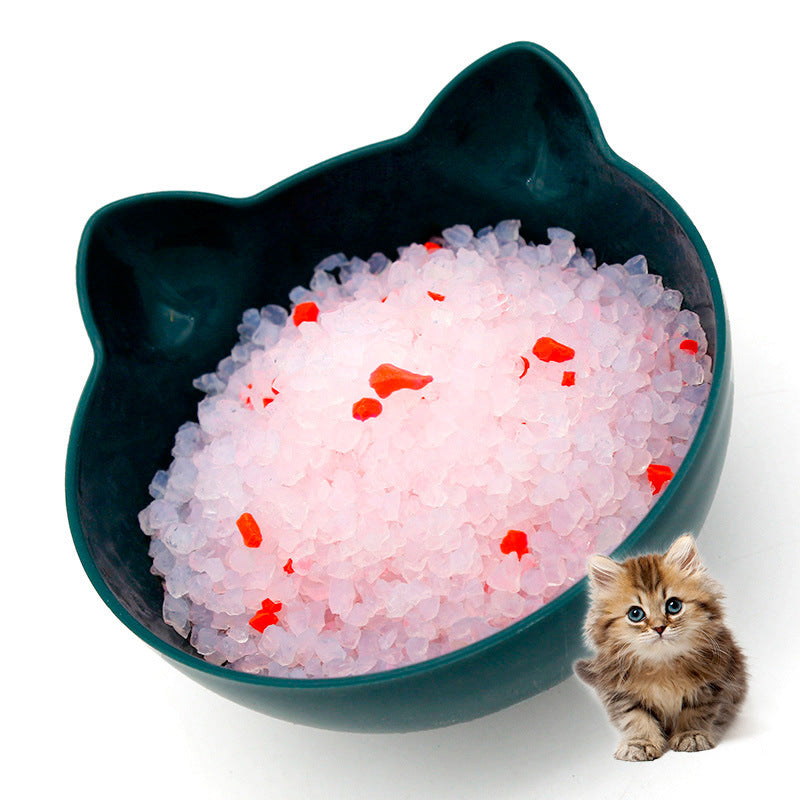 Crystal Cat Litter 1.6kg with Large Particles, Absorption Levels