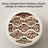 Wave Pattern Slow Feed Pet Bowl in Light Grey or Cream White for Small Dogs and Cats