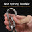 Stainless steel chain dog lead, 19 sizes available