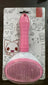Self-Cleaning Fine-Tooth Dematting Comb for Dogs and Cats