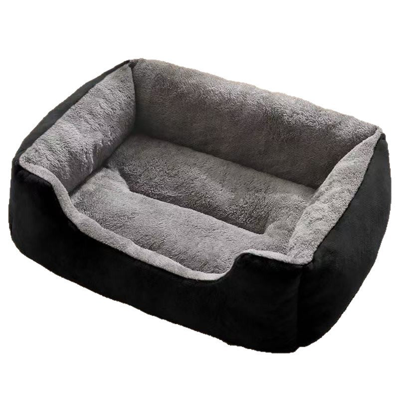 Fluffy Furry Pet Bed, Warm Cosy Nest for Dogs and Cats