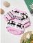 Christmas print plush dog tops in four colours