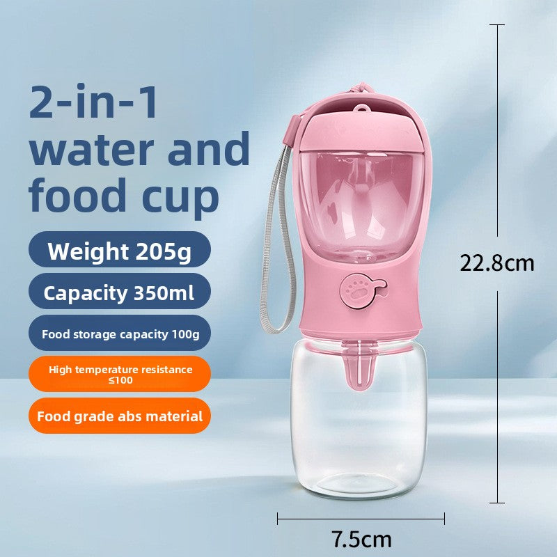 Portable Pet Water and Food Cup