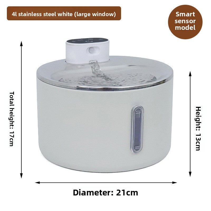 Automatic Stainless Steel Pet Water Dispenser