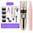 Ceramic Blade Pet Trimmer Kit with 8000 RPM Motor and Steel Combs