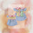 Colour block cotton dog shirt in bright summer colours, product image 17