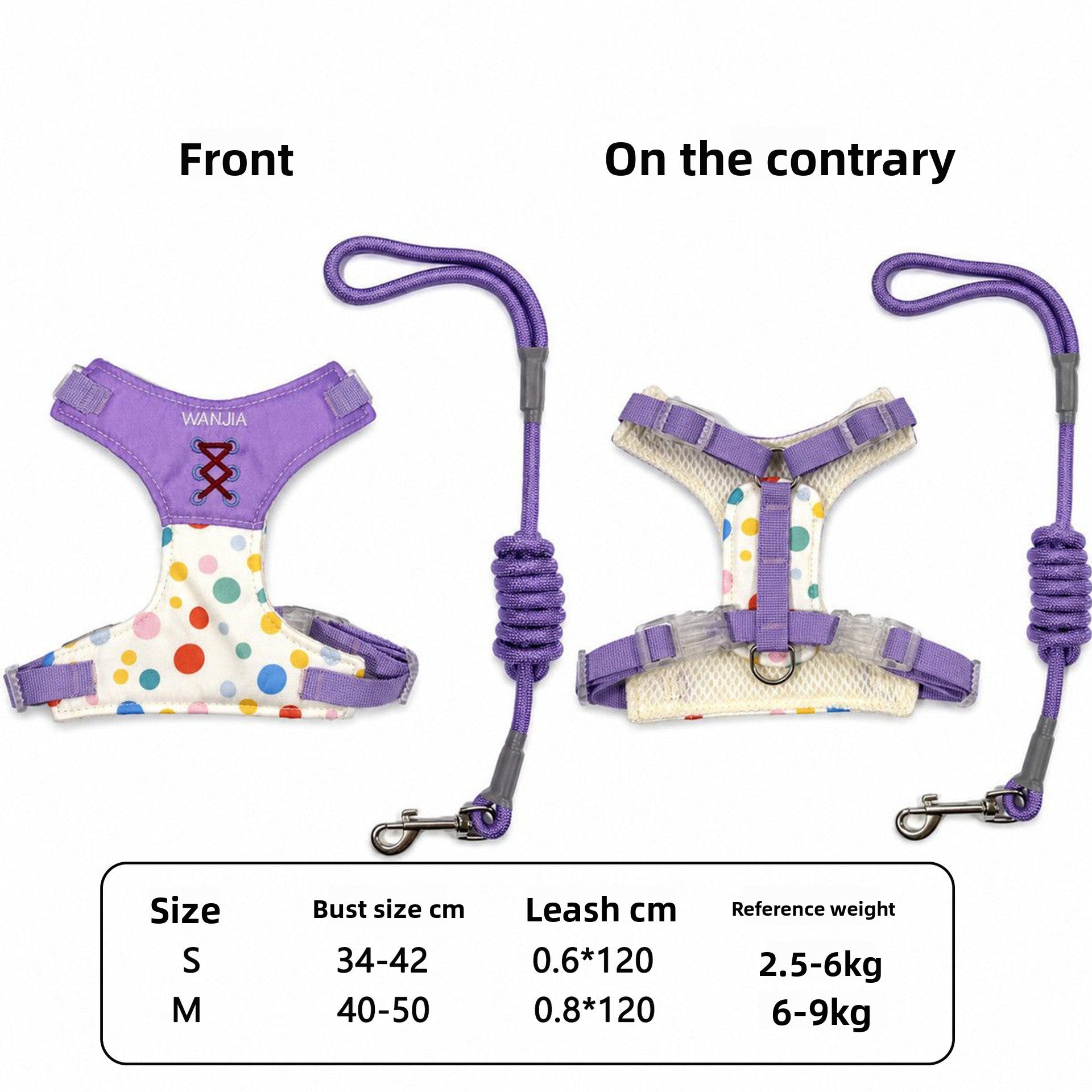 Breathable mesh small dog harness and lead set, ideal for everyday use