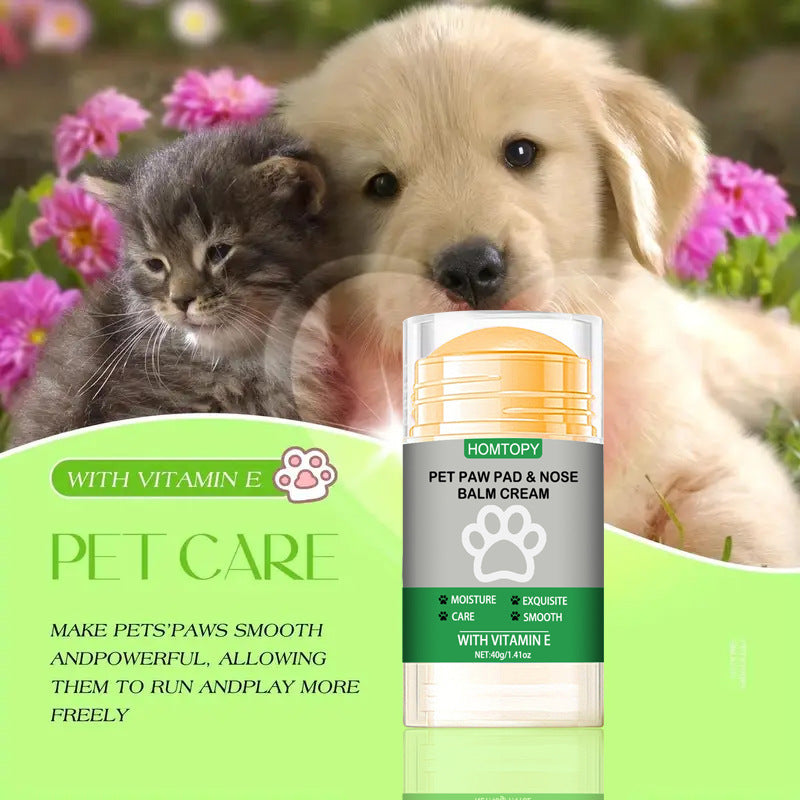 Pet Paw Balm Stick for Dry Cracked Pads, Protective Moisturiser