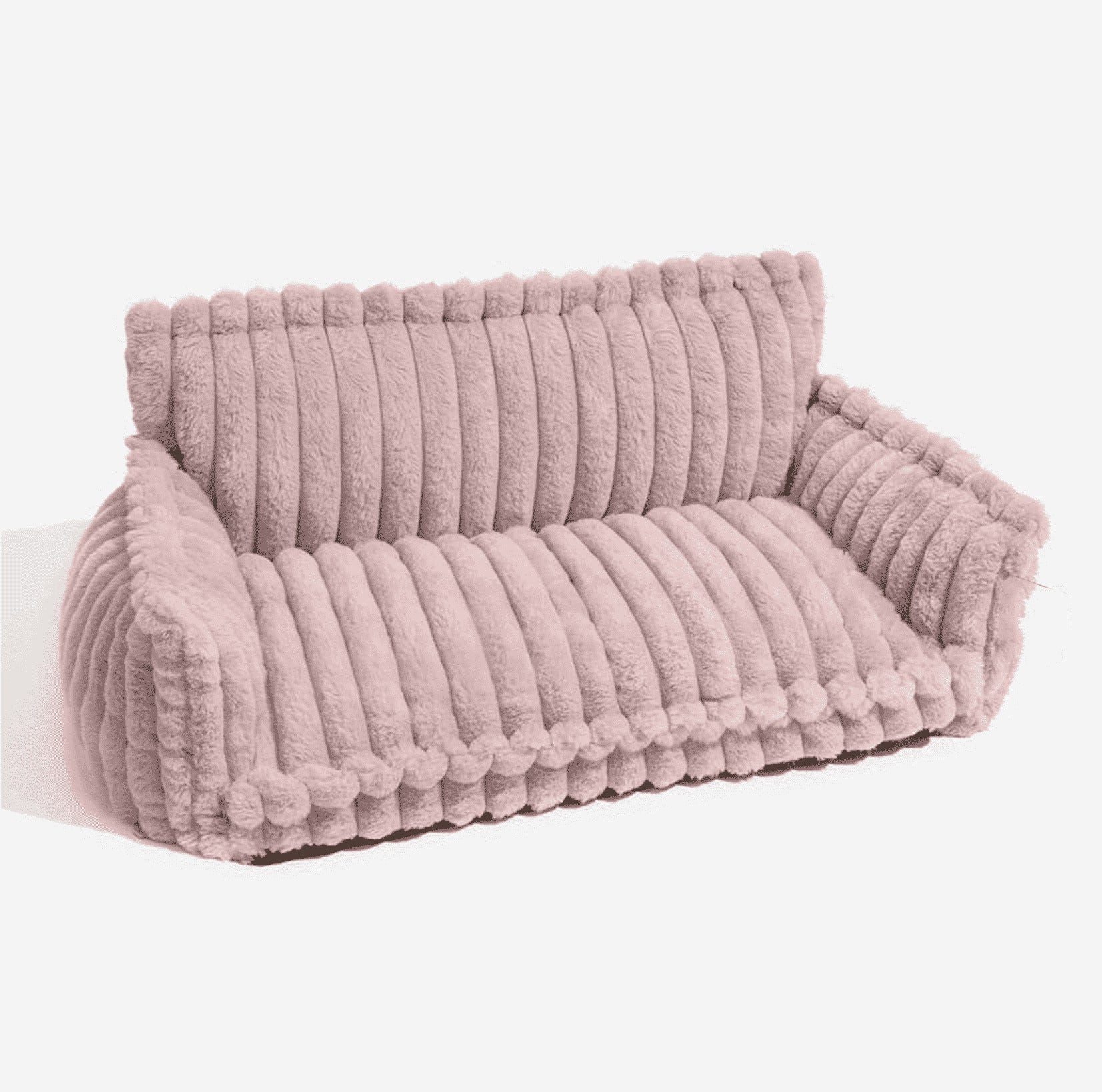 Soft plush four season pet bed in camel, product image 20