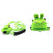 Cartoon frog and duck dog backpack, main product photo