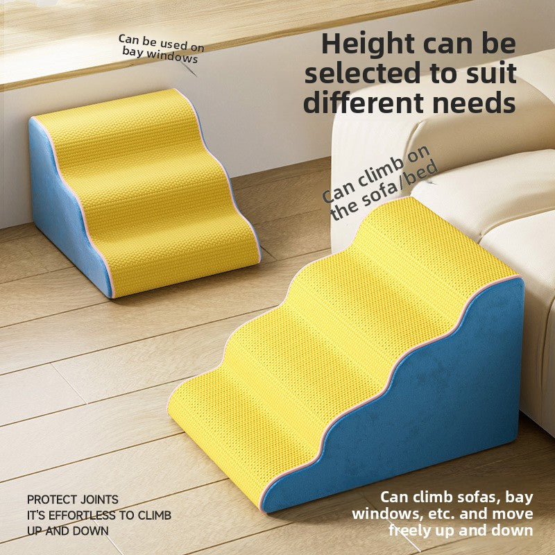 Washable foam pet stairs with gentle slope, photo 17 of 17