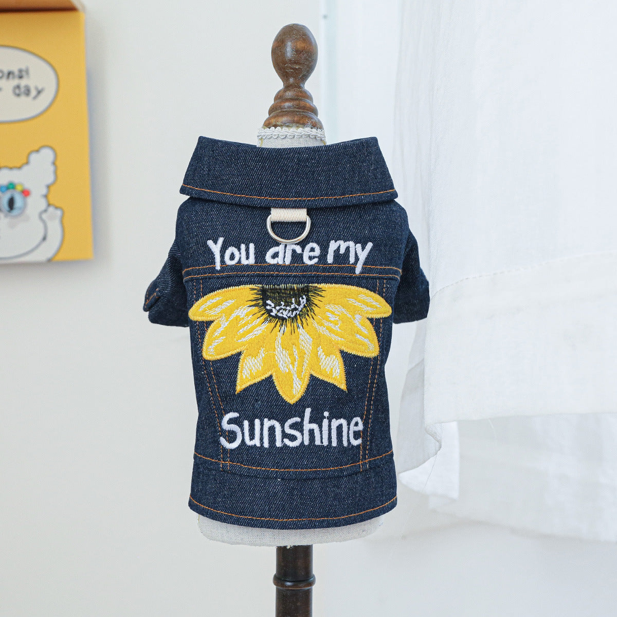 Denim jacket for small dogs and cats, available in 15 colours, image 60
