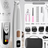 Rechargeable Pet Hair and Paw Trimmer with Dual LCD Display