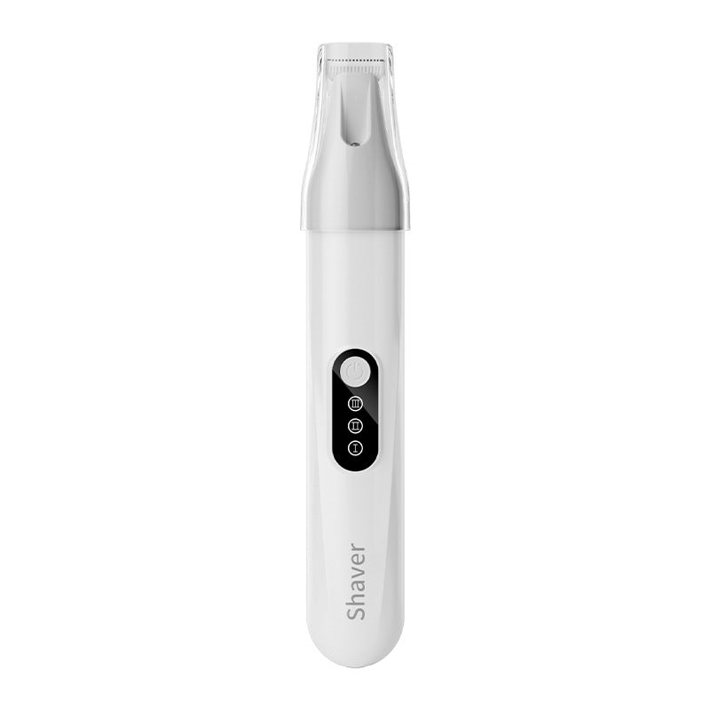 Wide Blade Pet Hair Trimmer with Dust Cover, Quiet Rechargeable