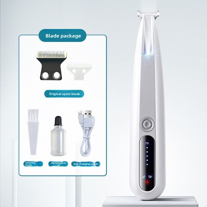 Waterproof Cordless Dog Hair Trimmer with Sharp Blades