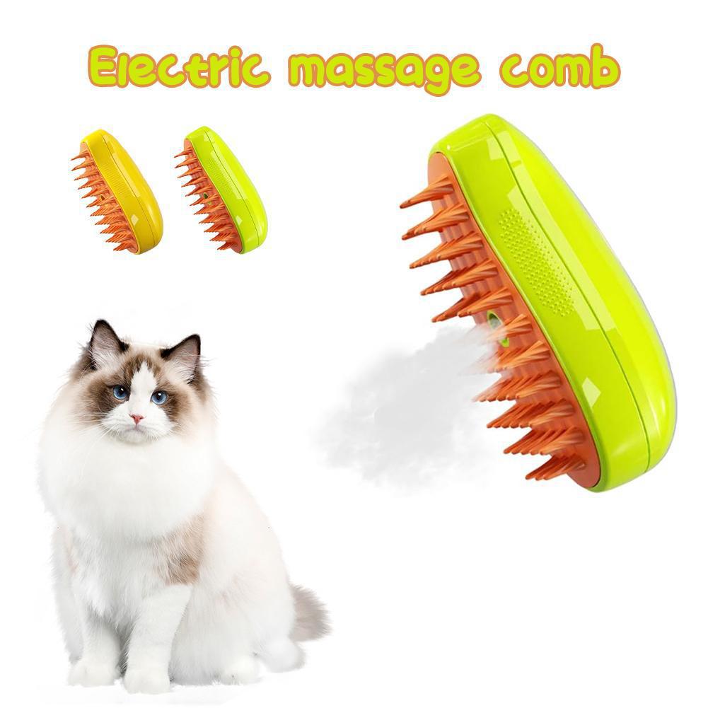 Rechargeable Mist Spray Comb for Dogs and Cats, Smooths Fur